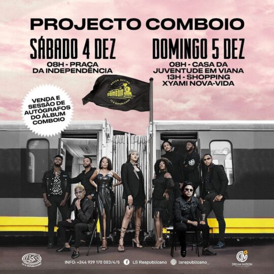 Projecto Comboio – Cair Contigo (Cláudio Fénix, Arieth Feijó & Cláudio Pina)