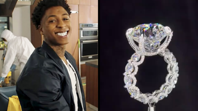 Joalheiro afirma que NBA YoungBoy comprou um anel de noivado