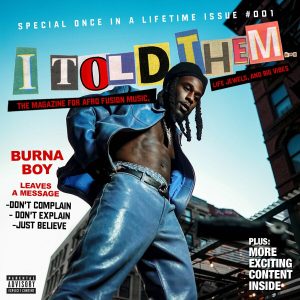 Burna Boy – Thanks (Ft. J. Cole)